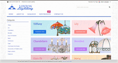 Desktop Screenshot of loxtonlighting.co.uk